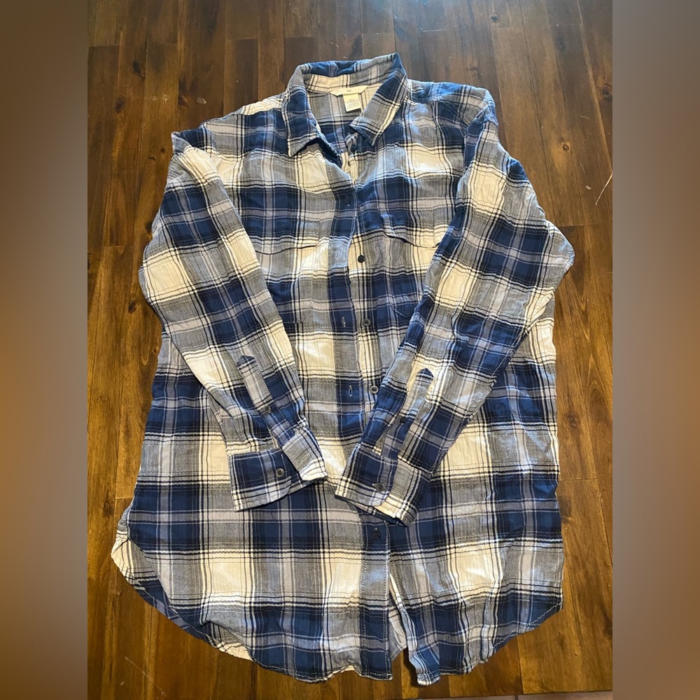 H&M women’s long flannel